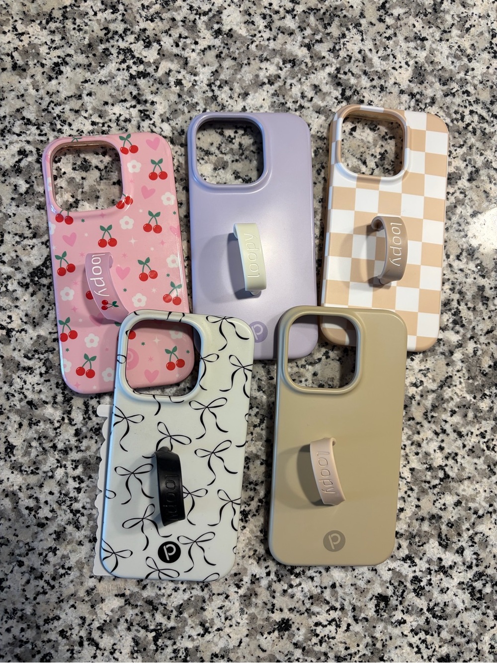 Loopy Cases Multi-Color iPhone 14 Pro with Loop Grip